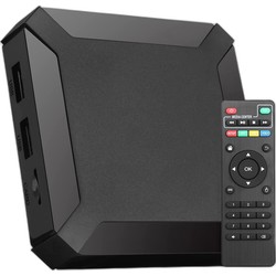 Boîtier Smart TV Android 10 Définition 4K HD Wifi Carte TF Télécommande Noir - www.yonis-shop.com