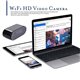 Réveil Caméra espion Wifi Connecté Full HD 1080P Détecteur de Mouvement Angle 150° - www.yonis-shop.com