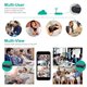 Réveil Caméra espion Wifi Connecté Full HD 1080P Détecteur de Mouvement Angle 150° - www.yonis-shop.com