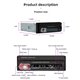 Autoradio Voiture Écran Tactile 7 pouces 1 Din Poste Radio Voiture Lecteur MP3 MP4 MP5 USB FM Bluetooth - www.yonis-shop.com