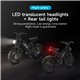 Fat Bike Électrique 750W 48V 18AH LED Vélo 20 Pouces Acier Chrome Molybdène 28MPH IP54 - www.yonis-shop.com