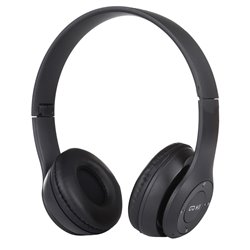 Ecouteur Bluetooth Pliable Sans Fil Support MP3 FM Appel Avec Jack 3.5mm - Autonomie 18h