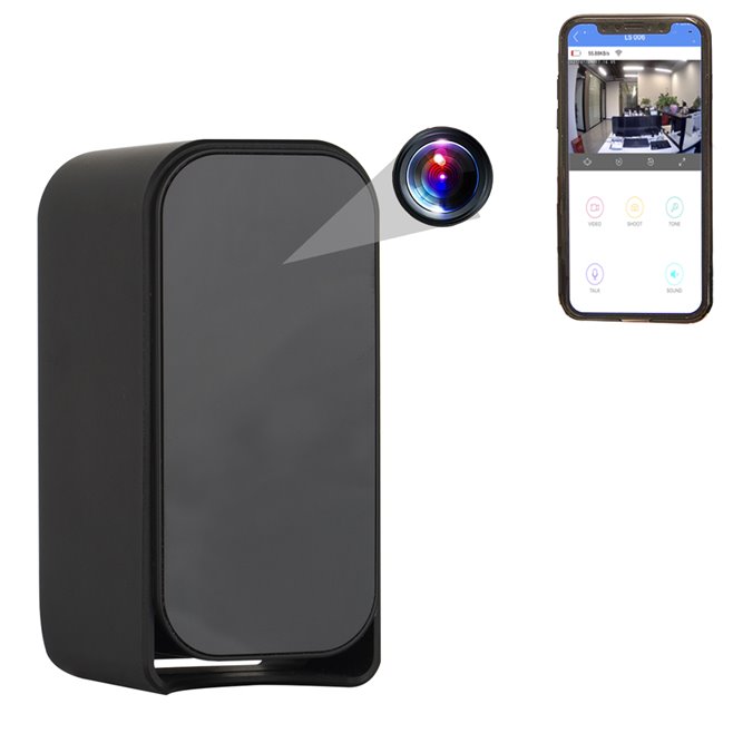 Caméra Espion WiFi HD Vision Nocturne Détection Mouvement Audio Bidirectionnel - www.yonis-shop.com