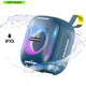 Enceinte Waterproof Portable Bluetooth Stéréo 360° Son Subwoofer Compatible Tout Appareil Design Antidérapant Autonomie 4-6h ...