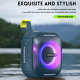 Enceinte Waterproof Portable Bluetooth Stéréo 360° Son Subwoofer Compatible Tout Appareil Design Antidérapant Autonomie 4-6h ...