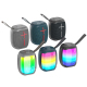 Enceinte Waterproof Bluetooth 5.0 Portable Avec Lumière RGB Autonomie 6h Etanche IPX6 Puissance 10W - www.yonis-shop.com