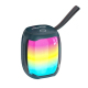 Enceinte Waterproof Bluetooth 5.0 Portable Avec Lumière RGB Autonomie 6h Etanche IPX6 Puissance 10W - www.yonis-shop.com