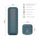 Enceinte Bluetooth Portable 10W Waterproof Avec Basses Puissantes TWS FM TF Audio Outdoor - www.yonis-shop.com