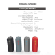 Enceinte Bluetooth Portable 10W Waterproof Avec Basses Puissantes TWS FM TF Audio Outdoor - www.yonis-shop.com