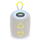Enceinte Bluetooth Portable Avec Lumière LED Et Subwoofer Stéréo Autonomie Exceptionnelle et Fonctions Multiples - www.yonis-...