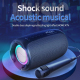 Enceinte Bluetooth Portable Étanche IPX6 Autonomie 20H Son Surround 360 Effet Lumineux Micro Intégré - www.yonis-shop.com