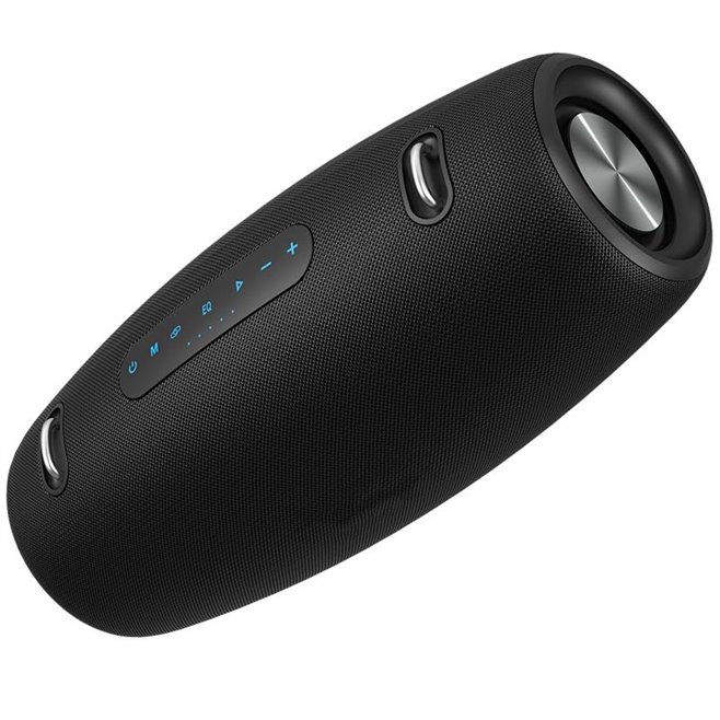 Enceinte Bluetooth Puissante 60W Autonomie 40H Son Subwoofer 3D Micro Intégré Batterie 14400mAh Portable Noir - www.yonis-sho...
