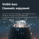 Enceinte Bluetooth Puissante 60W Autonomie 40H Son Subwoofer 3D Micro Intégré Batterie 14400mAh Portable Noir - www.yonis-sho...