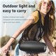 Enceinte Bluetooth Puissante 60W Autonomie 40H Son Subwoofer 3D Micro Intégré Batterie 14400mAh Portable Noir - www.yonis-sho...