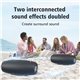 Enceinte Bluetooth Puissante 60W Autonomie 40H Son Subwoofer 3D Micro Intégré Batterie 14400mAh Portable Noir - www.yonis-sho...
