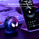 Enceinte Bluetooth Astronaute Lumière Ambiante Son Haute Définition Autonomie Longue Durée Haut-Parleur Sans Fil Charge Type-...