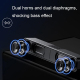 Enceinte Bluetooth RGB Longue Multifonction Effet Bass Puissant Hifi Sans Fil Haut-Parleur Lumineux - www.yonis-shop.com