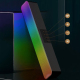 Enceinte Bluetooth RGB Longue Multifonction Effet Bass Puissant Hifi Sans Fil Haut-Parleur Lumineux - www.yonis-shop.com