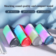 Enceinte Bluetooth Portable Avec Subwoofer Sons Puissants Lumières LED RGB TWS Autonomie 4H Radio FM - www.yonis-shop.com