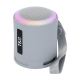 Enceinte Bluetooth Portable LED RGB Multicolore Subwoofer Sans Fil Autonomie Élevée TWS Basses Puissantes