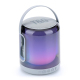 Enceinte Bluetooth LED RGB 360° Son Puissant et Lumière Ambiante Autonomie Élevée TWS Portable