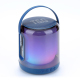 Enceinte Bluetooth LED RGB 360° Son Puissant et Lumière Ambiante Autonomie Élevée TWS Portable - www.yonis-shop.com