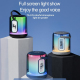 Enceinte Bluetooth LED RGB 360° Son Puissant et Lumière Ambiante Autonomie Élevée TWS Portable - www.yonis-shop.com