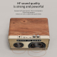 Enceinte Bluetooth Bois Haute Fidélité Son Puissant 30W Autonomie 12h Multi Connexions - www.yonis-shop.com