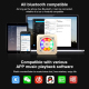 Enceinte Bluetooth Portable Gold Avec Micro Intégré Appels Mains-Libres Et Lumière Support Carte TF Et AUX - www.yonis-shop.com