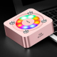 Enceinte Bluetooth Portable Gold Avec Micro Intégré Appels Mains-Libres Et Lumière Support Carte TF Et AUX - www.yonis-shop.com