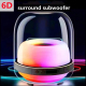 Enceinte Bluetooth Luminous 6D 15W Stéréo Sans Fil V5.0 Autonomie 6H Son Haute-Fidélité Lumière LED Interactive - www.yonis-s...