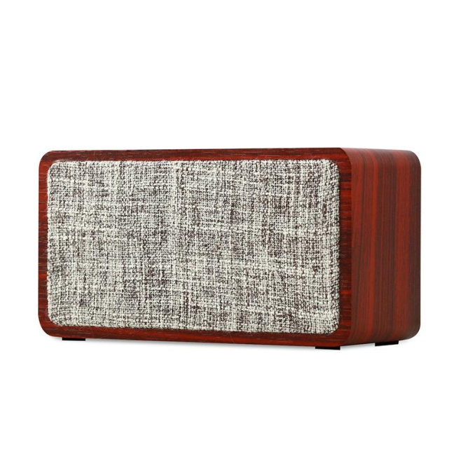 Enceinte Bluetooth Bois Son Puissant Autonomie 10H Basses Profondes Speaker Portable 5W - www.yonis-shop.com
