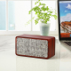 Enceinte Bluetooth Bois Son Puissant Autonomie 10H Basses Profondes Speaker Portable 5W - www.yonis-shop.com