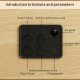 Enceinte Bluetooth Bois Son Puissant Autonomie 10H Basses Profondes Speaker Portable 5W - www.yonis-shop.com