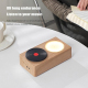 Enceinte Bluetooth Rétro Créative Sans Fil Son Stéréo 360° Avec Disque Vinyle Et Veilleuse Intégrée Autonomie 8h - www.yonis-...