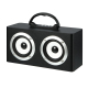 Enceinte Bluetooth Bois Puissante 10W Autonomie 6h Chargeur Micro USB Haut-Parleur 66mm Carte TF FM - www.yonis-shop.com