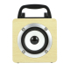 Enceinte Bluetooth Bois Puissante 5W Autonomie 4h Panneau Bois Ajustement Volume Intégré Support TF FM - www.yonis-shop.com