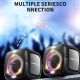 Enceinte Bluetooth Portable Pour Soirées 80 W Avec Basses Renforcées Éclairage RGB IPX6 Et 10 H D’Autonomie - www.yonis-shop.com