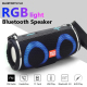 Enceinte Bluetooth Portable Étanche Lumière RGB Autonomie 10h Fonction TWS Carte TF FM - www.yonis-shop.com