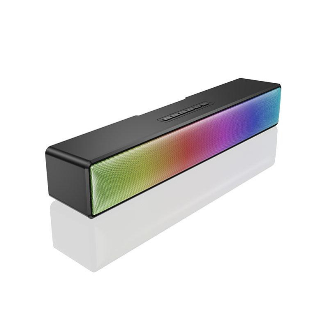 Enceinte Bluetooth Multifonction RGB Avec Lumière Rythmique et Son 3D Surround - www.yonis-shop.com