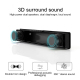 Enceinte Bluetooth Multifonction RGB Avec Lumière Rythmique et Son 3D Surround - www.yonis-shop.com