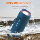 Enceinte Bluetooth Portable Etanche Avec LED Pour Fêtes Extérieures Autonomie Longue Durée Support FM TF USB - www.yonis-shop...