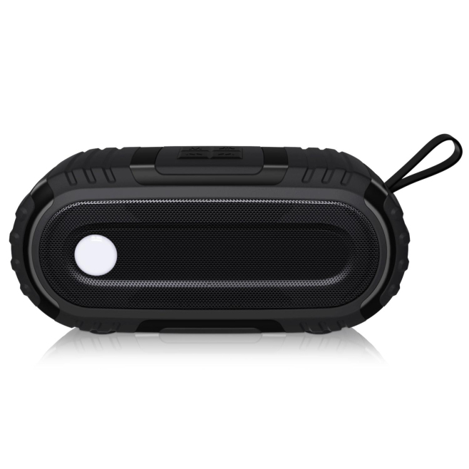 Enceinte Bluetooth Étanche Avec Appels Mains-Libres Et Lecteur TF FM Autonomie 5h Double Haut-Parleur Puissant - www.yonis-sh...
