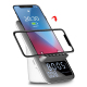 Enceinte Bluetooth Multifonction Avec Chargeur Sans Fil 10W Réveil LED et Carte TF - www.yonis-shop.com