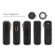 Enceinte Bluetooth Étanche Avec Poignée Mousqueton Lampe SOS TWS Autonomie 7h Support Carte TF FM Aux USB - www.yonis-shop.com
