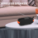 Enceinte Bluetooth TWS Outdoor Étanche avec Antenne et Poignée Appels Mains-Libres et Radio FM Autonomie 7-8h Puissance 6W Bl...