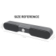 Enceinte Bluetooth Soundbar Graffiti Avec Contrôle Par Bouton Connexion TWS Support TF FM AUX USB Appels Mains-Libres Charge ...