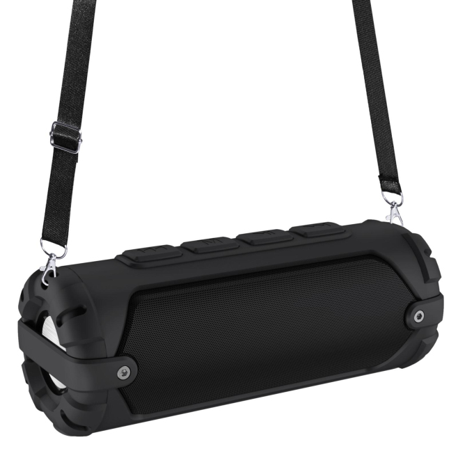 Enceinte Bluetooth Portable 20W Puissante Avec Sangle Autonomie 4h Support USB TF AUX FM TWS - www.yonis-shop.com