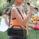 Enceinte Bluetooth Portable Avec Micro Et Bandoulière Parfait Pour Le Karaoké En Extérieur! - www.yonis-shop.com