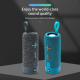 Enceinte Bluetooth Portable Etanche Avec Subwoofer Puissant Support AUX TF USB Autonomie 10h Son Stéréo 360° - www.yonis-shop...